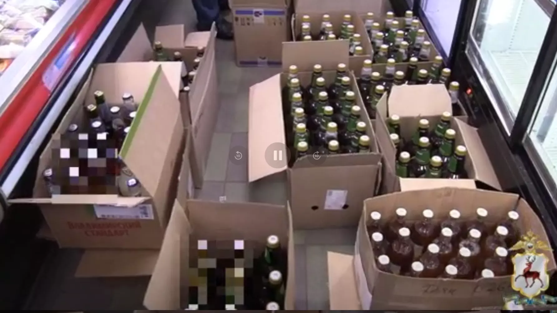 837 литров нелегального алкоголя нашли в Нижнем Новгороде